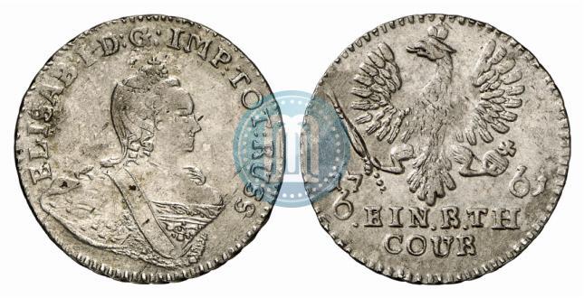 Picture 1/6 Thaler 1761 year  
