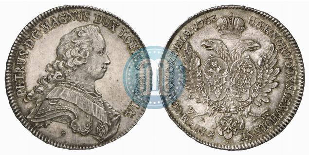 Picture Thaler 1753 year P "Albertusthaler"
