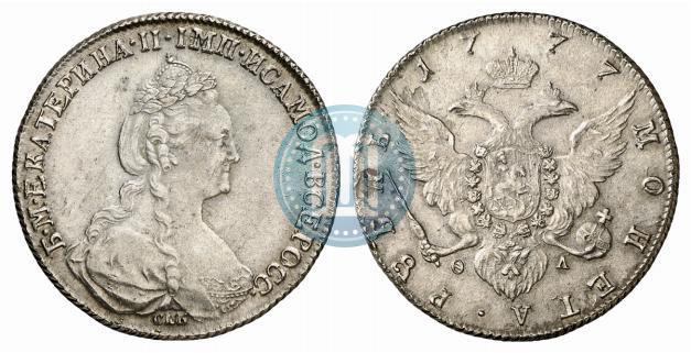 Picture 1 rouble 1777 year СПБ-ФЛ 