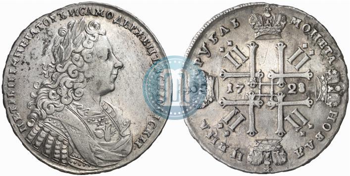 Picture 1 rouble 1728 year  "Type of 1728"