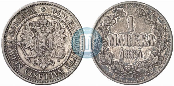Фото 1 марка 1864 года S 