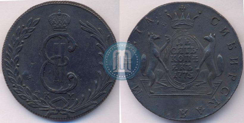 Picture 10 kopecks 1775 year КМ 
