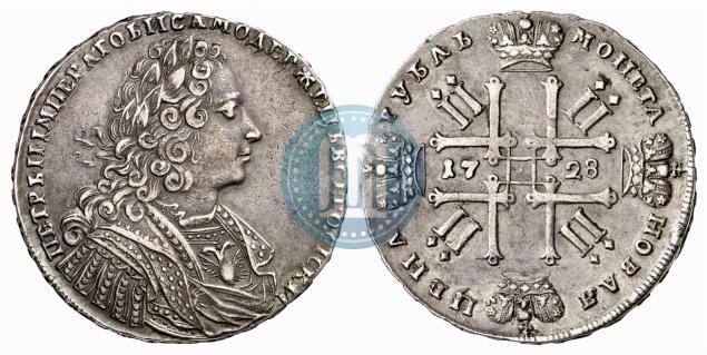 Picture 1 rouble 1728 year  "Type of 1728"