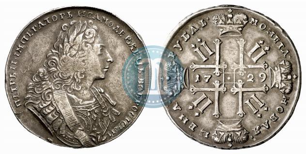 Picture 1 rouble 1729 year  "Type of 1729"