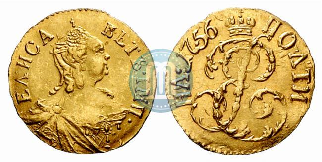 Picture Poltina 1756 year  