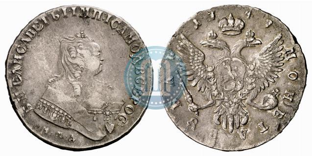 Picture 1 rouble 1749 year ММД 