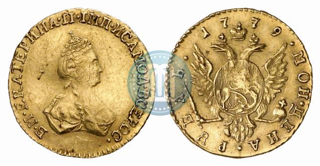 Picture 1 rouble 1779 year  