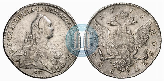Фото 1 рубль 1773 года СПБ-ЯЧ-Т.I. 