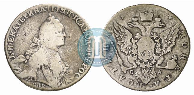 Picture Poltina 1764 year СПБ-СА 