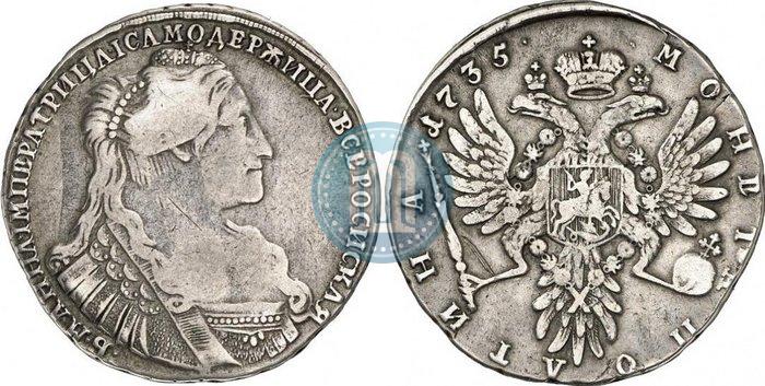 Picture Poltina 1735 year  