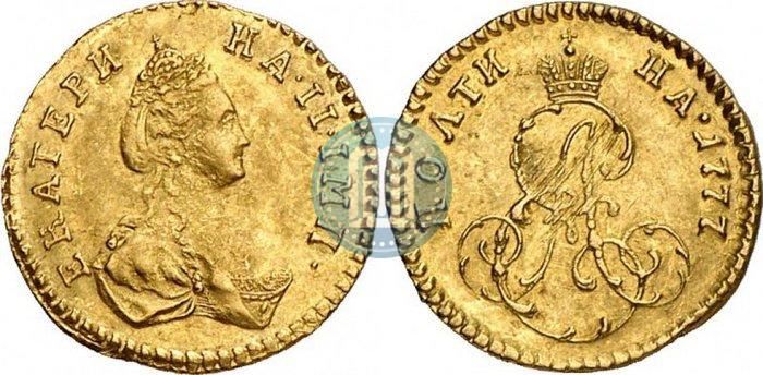Фото Полтина 1777 года  