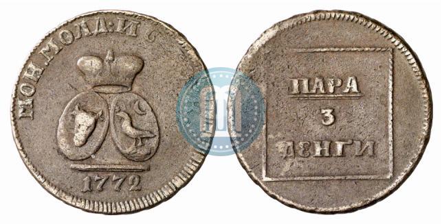 Picture Para - 3 dengas 1772 year  