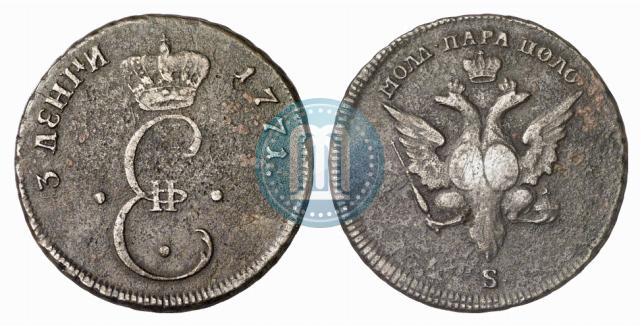 Picture Para - 3 dengas 1771 year S "Large eagle"