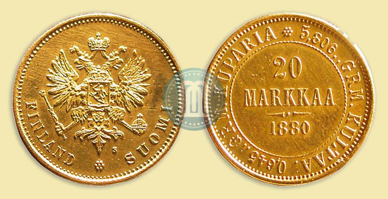 Фото 20 марок 1880 года S 