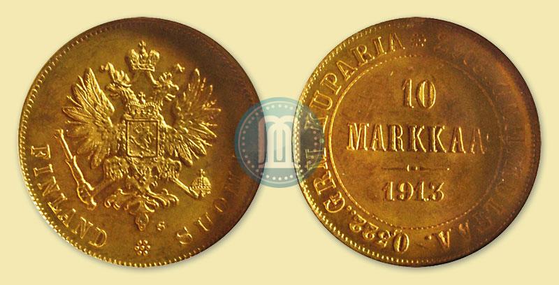 Picture 10 markkaa 1913 year S 