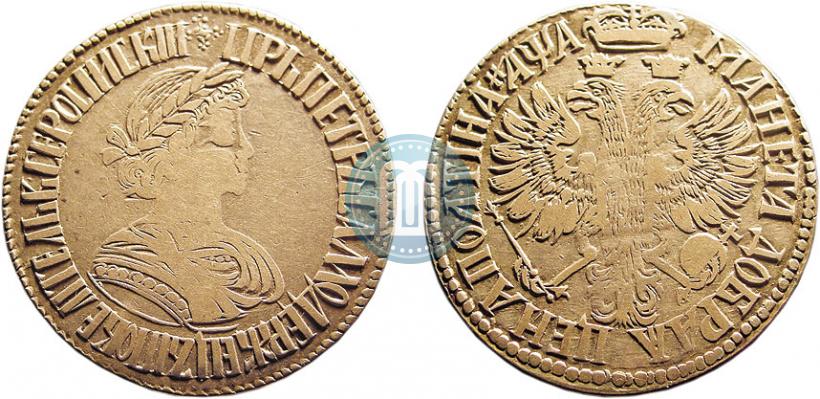 Фото Полтина 1701 года  