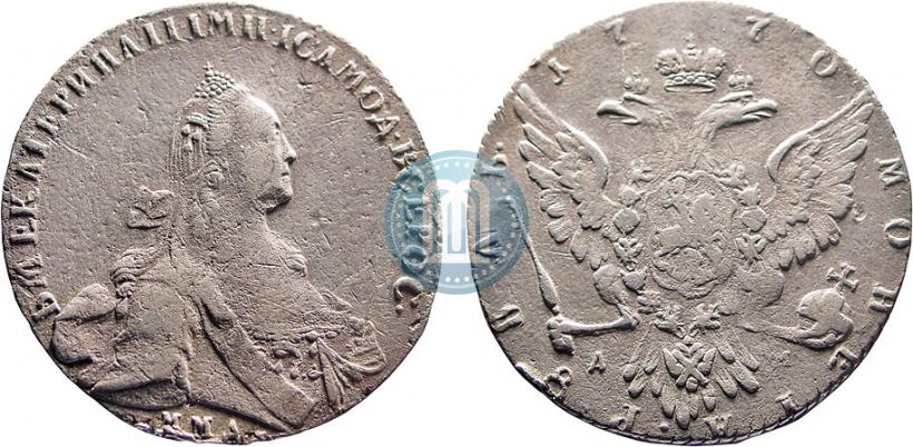 Picture 1 rouble 1770 year ММД-ДМ 