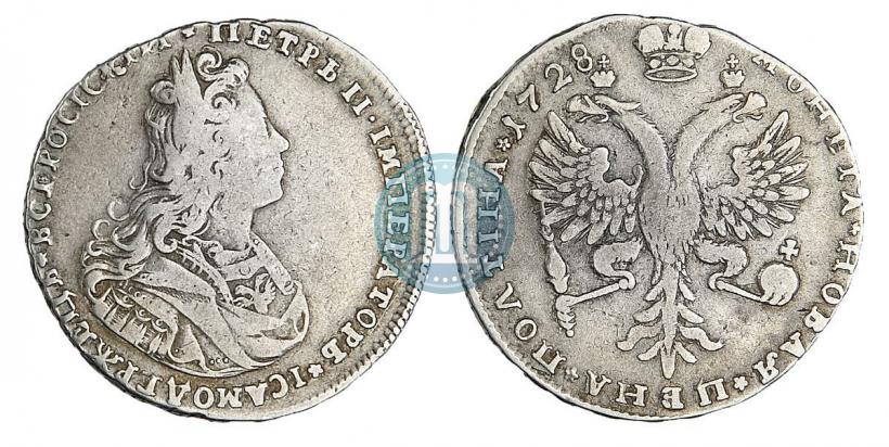 Picture Poltina 1728 year  