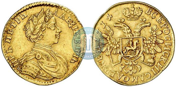 Picture 1 ducat 1714 year  