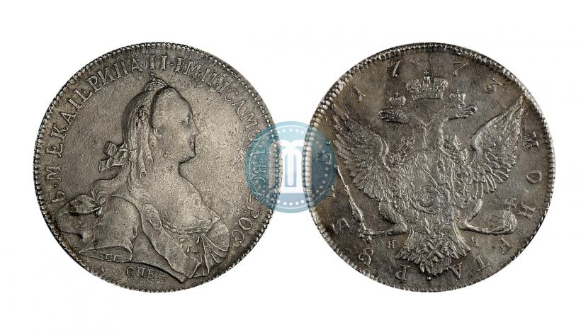 Picture 1 rouble 1773 year СПБ-ЯЧ-Т.I. 