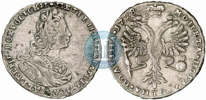 Picture Poltina 1728 year  