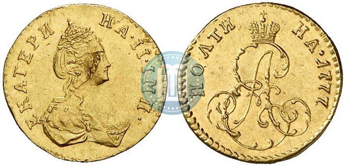 Фото Полтина 1777 года  