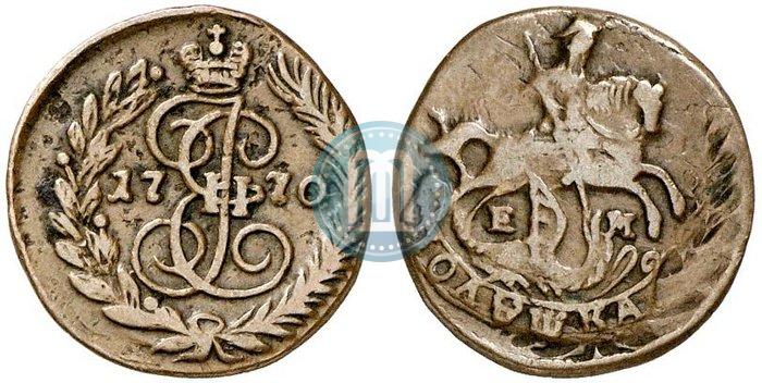 Фото Полушка 1770 года ЕМ 