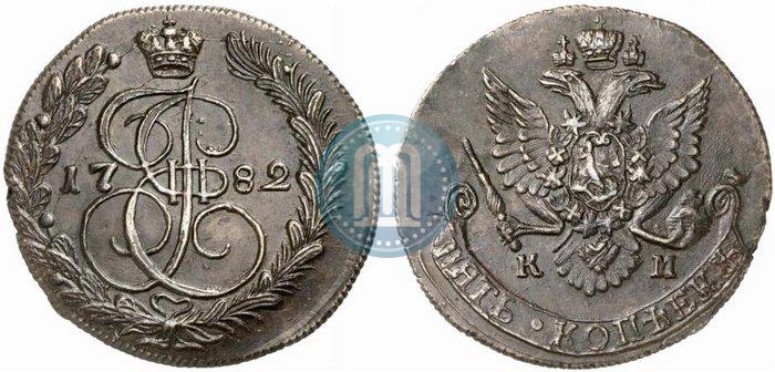 Picture 5 kopecks 1782 year КМ 