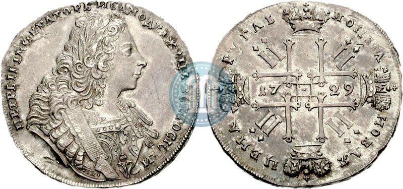 Picture 1 rouble 1729 year  "Type of 1729"