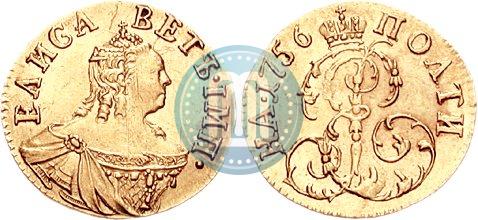 Picture Poltina 1756 year  