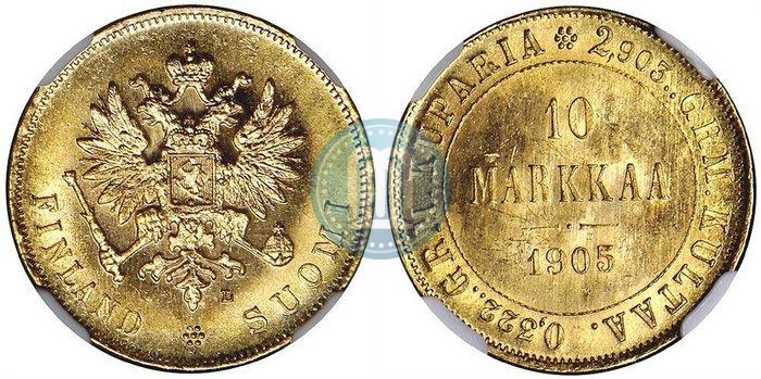 Фото 10 марок 1905 года L 