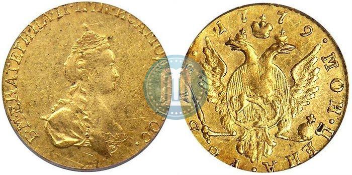 Фото 1 рубль 1779 года  