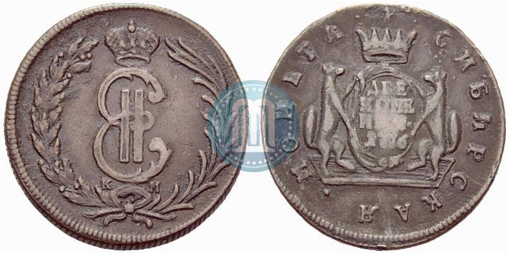 Picture 2 kopecks 1776 year КМ 