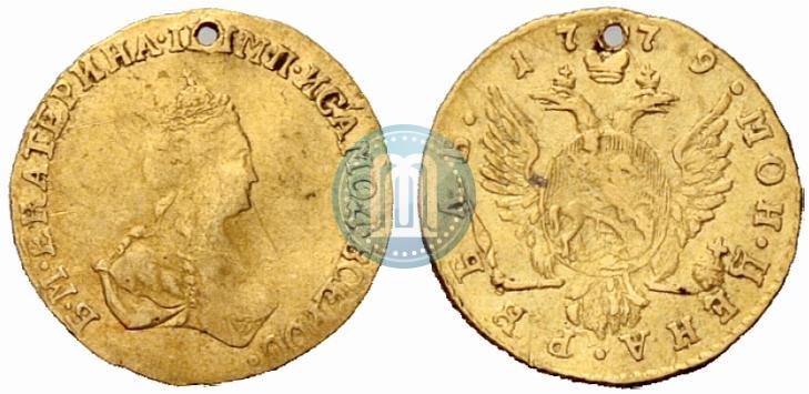 Picture 1 rouble 1779 year  