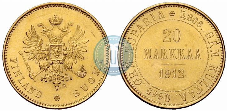 Picture 20 markkaa 1912 year S 
