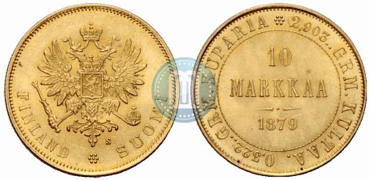 Фото 10 марок 1879 года S 