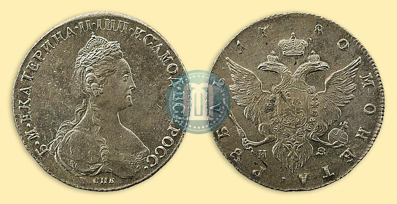 Picture 1 rouble 1780 year СПБ-ИЗ 