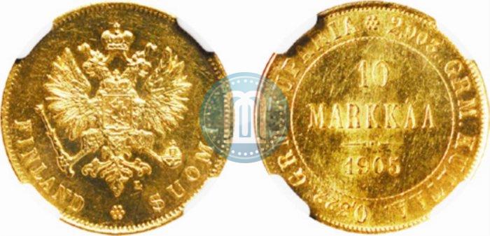 Picture 10 markkaa 1905 year L 