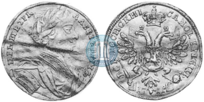 Picture 1 ducat 1711 year  
