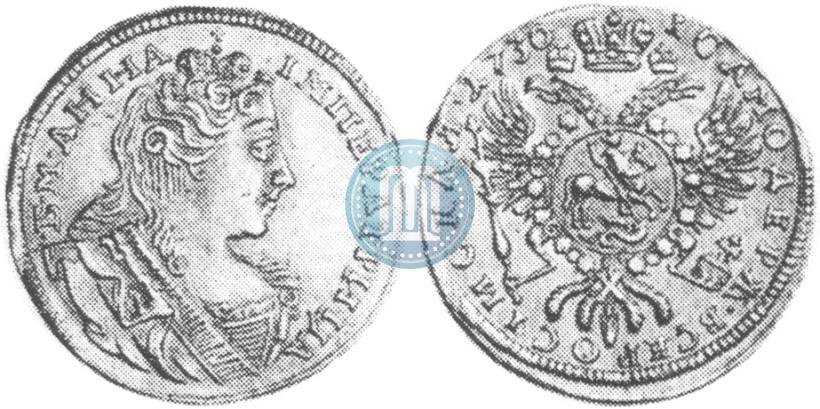 Picture 1 ducat 1730 year  