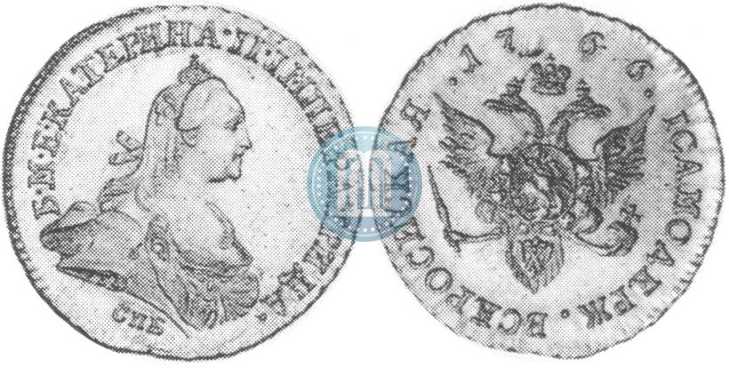 Фото 1 червонец 1766 года СПБ 
