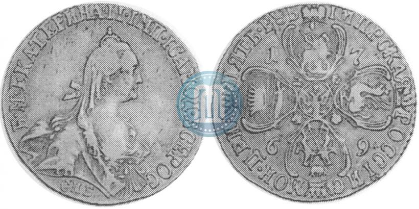 Picture 5 roubles 1769 year СПБ 
