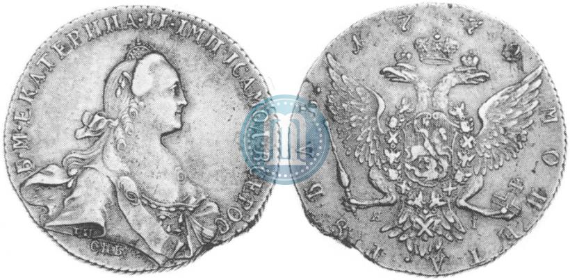 Picture 1 rouble 1770 year СПБ-ЯЧ 