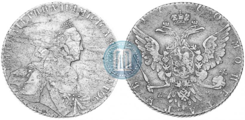Picture 1 rouble 1770 year ММД-ДМ 