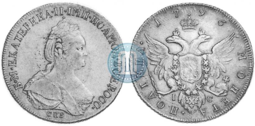 Picture Poltina 1796 year СПБ-IС 