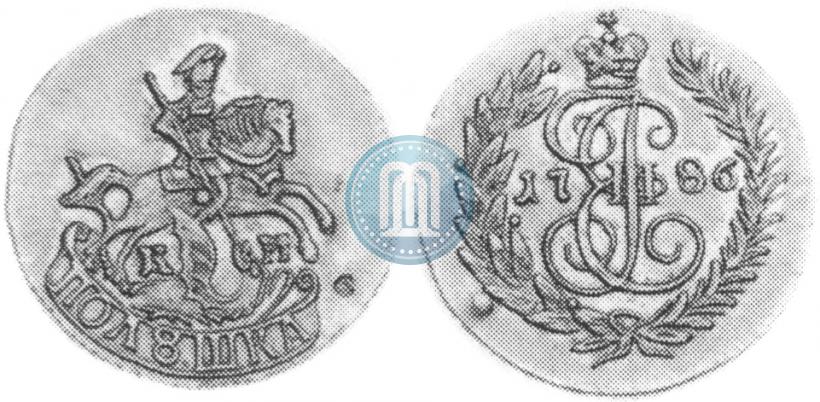 Picture Polushka 1786 year КМ 