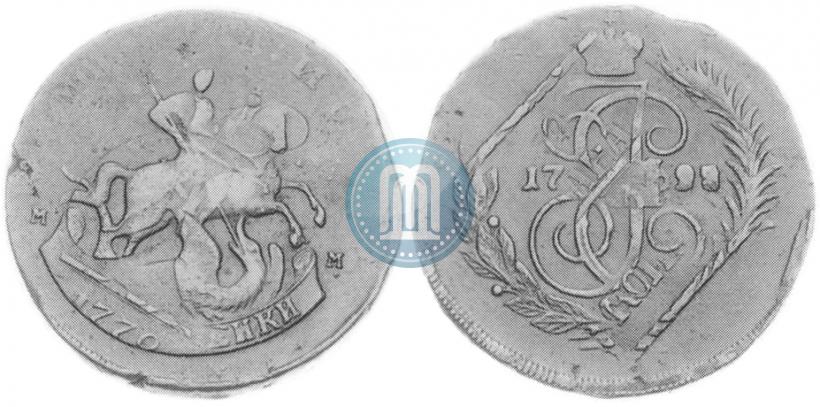 Picture 2 kopecks 1795 year ММ 