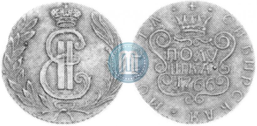 Picture Polushka 1766 year  