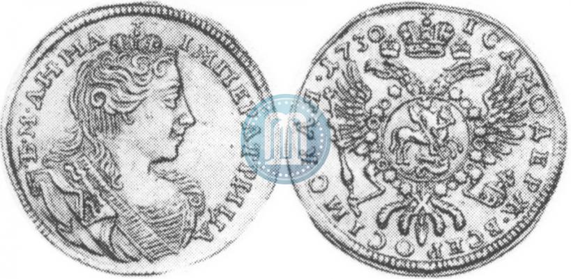 Picture 1 ducat 1730 year  