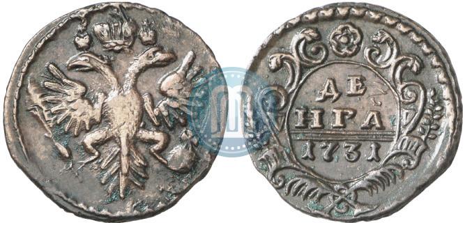 Фото Денга 1731 года  